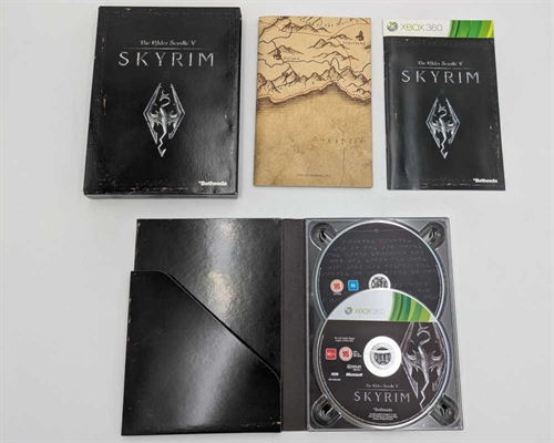 Elder Scrolls V Skyrim Collectors Edition - XBOX 360 - I æske (B Grade) (Genbrug)